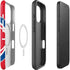 NBA Detroit Pistons Large Logo iPhone 16 Pro Magsafe Impact Case