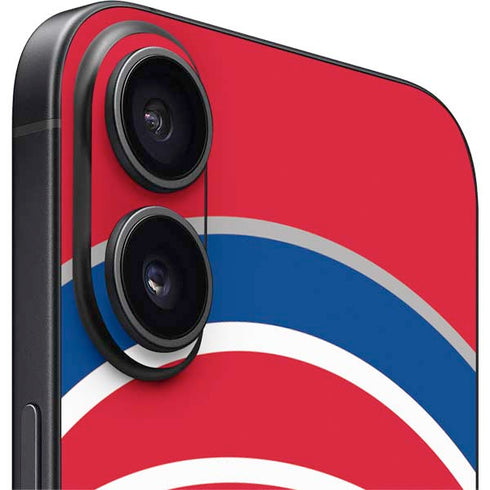 NBA Detroit Pistons Large Logo iPhone 16 Skin