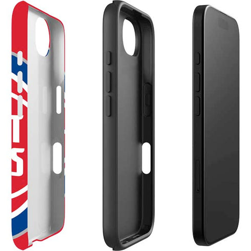 NBA Detroit Pistons Large Logo iPhone 16e Impact Case