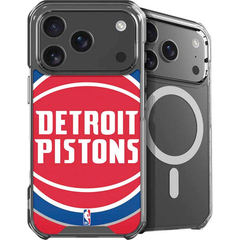 NBA Detroit Pistons Large Logo iPhone 18 Pro Max MagSafe Case