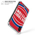 NBA Detroit Pistons Large Logo iPhone X/XS Clear Case