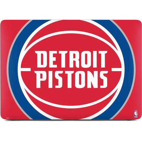 NBA Detroit Pistons Large Logo Apple MacBook Air Skin