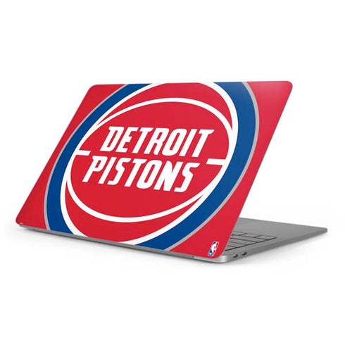NBA Detroit Pistons Large Logo Apple MacBook Pro 16-inch Skin