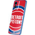 NBA Detroit Pistons Large Logo Moto G Play 4G (2024) Skin