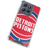 NBA Detroit Pistons Large Logo Moto G Stylus 5G (2025) Clear Case