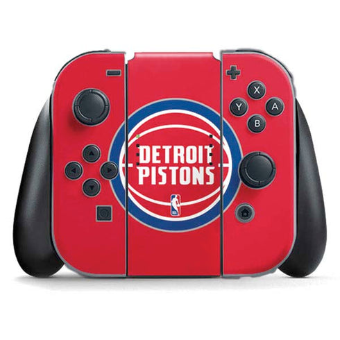 NBA Detroit Pistons Large Logo Nintendo Skins