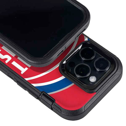 NBA Detroit Pistons Large Logo Otterbox Defender iPhone Skin