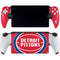 NBA Detroit Pistons Large Logo PlayStation Portal Remote Player Skin