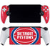 NBA Detroit Pistons Large Logo PlayStation Portal Remote Player Skin