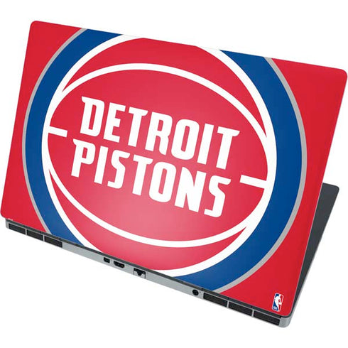 NBA Detroit Pistons Large Logo Dell Precision Skin