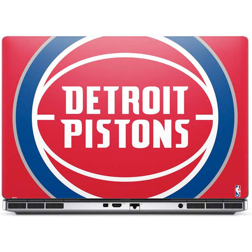 NBA Detroit Pistons Large Logo Dell Precision Skin