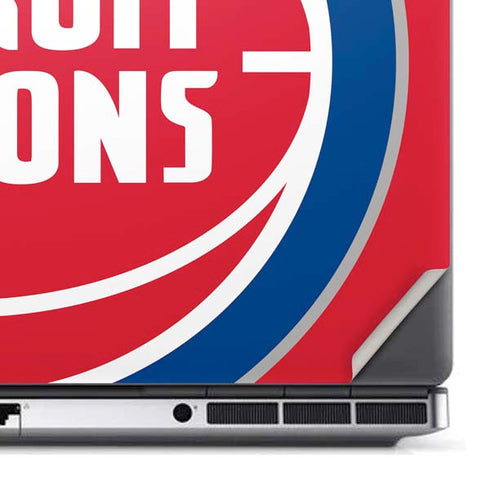 NBA Detroit Pistons Large Logo Dell Precision Skin
