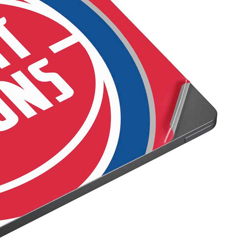 NBA Detroit Pistons Large Logo Surface Laptop 7 13.8in Skin