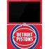 NBA Detroit Pistons Large Logo Surface Pro 7 Skin