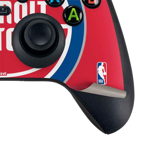 NBA Detroit Pistons Large Logo Xbox Series X Bundle Skin