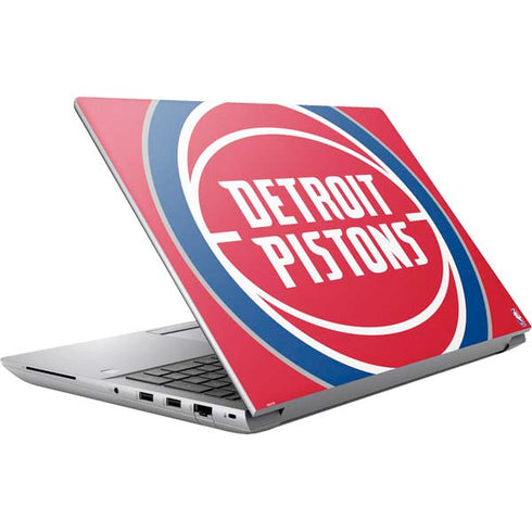 NBA Detroit Pistons Large Logo HP ZBook Fury 16 G10 Skin
