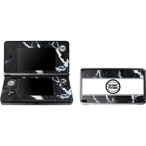 NBA Detroit Pistons Marble Nintendo Skins