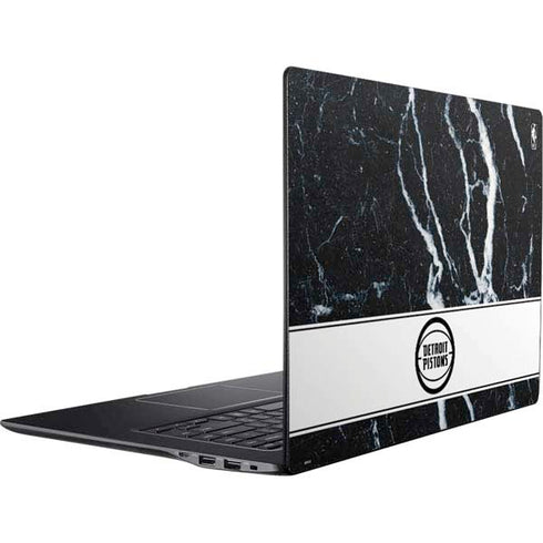 NBA Detroit Pistons Marble Ativ Book 9 (15.6in 2014) Skin