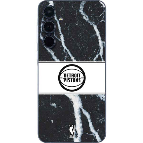 NBA Detroit Pistons Marble Galaxy A35 5G Skin