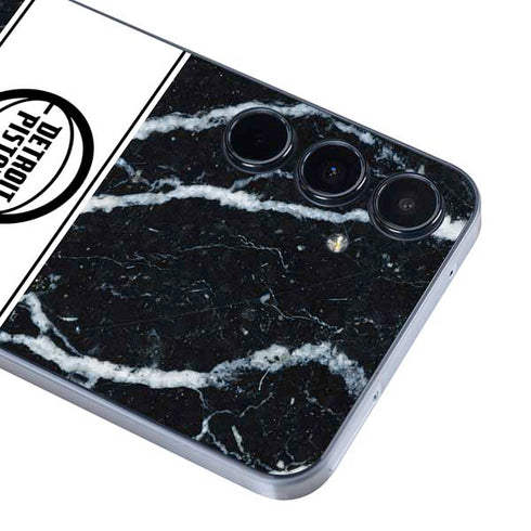 NBA Detroit Pistons Marble Galaxy A35 5G Skin