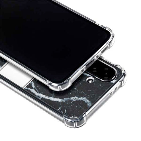 NBA Detroit Pistons Marble Galaxy A36 5G Clear Case