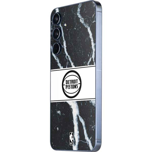 NBA Detroit Pistons Marble Galaxy A36 5G Skin