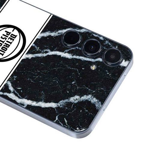 NBA Detroit Pistons Marble Galaxy A36 5G Skin