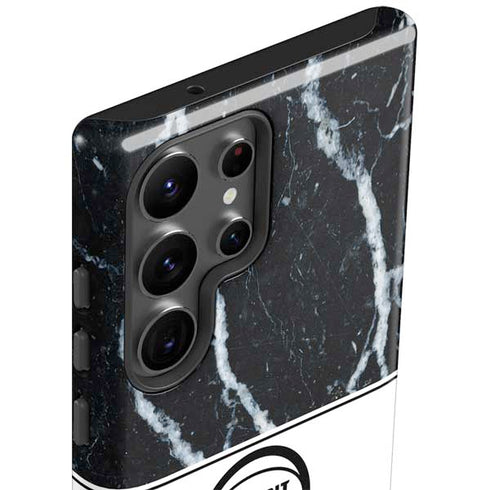 NBA Detroit Pistons Marble Galaxy S23 Ultra Pro Case