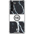 NBA Detroit Pistons Marble Galaxy S24 FE Clear Case
