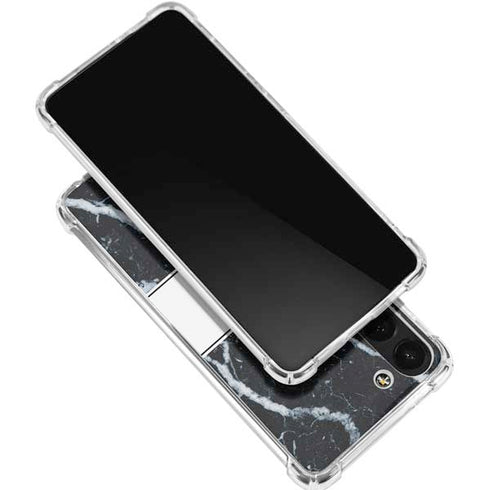 NBA Detroit Pistons Marble Galaxy S24 FE Clear Case