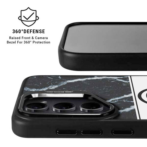 NBA Detroit Pistons Marble Galaxy S24 FE Kickstand Case