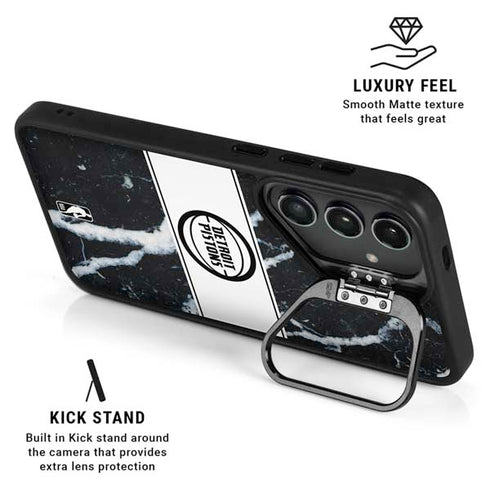 NBA Detroit Pistons Marble Galaxy S24 Kickstand Case