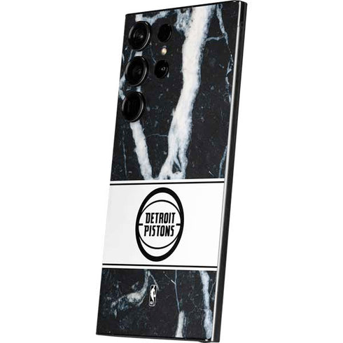 NBA Detroit Pistons Marble Galaxy S24 Ultra Skin