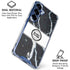 NBA Detroit Pistons Marble Galaxy S25 Clear Case