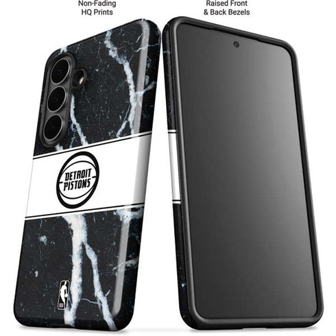 NBA Detroit Pistons Marble Galaxy S26 Impact Case