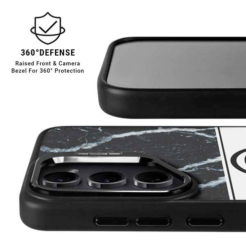 NBA Detroit Pistons Marble Galaxy S26 Ultra Kickstand Case