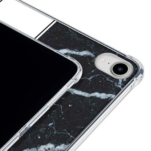 NBA Detroit Pistons Marble iPad 11th Gen (2025) Clear Case