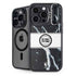 NBA Detroit Pistons Marble iPhone 14 Pro Max Kickstand Case