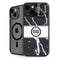 NBA Detroit Pistons Marble iPhone 15 Kickstand Case
