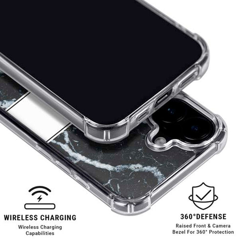 NBA Detroit Pistons Marble iPhone 16 MagSafe Case