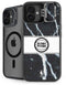 NBA Detroit Pistons Marble iPhone 16 Plus Kickstand Case