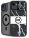 NBA Detroit Pistons Marble iPhone 16e Kickstand Case
