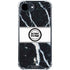 NBA Detroit Pistons Marble iPhone 16e Clear Case