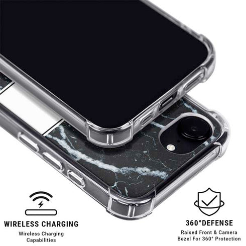 NBA Detroit Pistons Marble iPhone 16e MagSafe Case