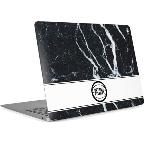 NBA Detroit Pistons Marble Apple MacBook Air Skin