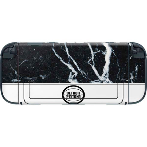 NBA Detroit Pistons Marble Nintendo Switch 2 (2025) with Joy-Con Skin