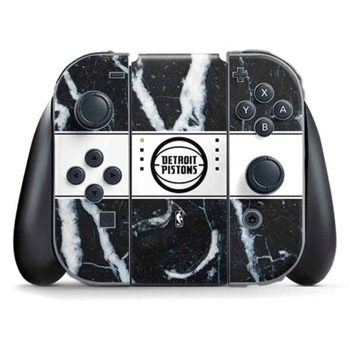 NBA Detroit Pistons Marble Nintendo Skins