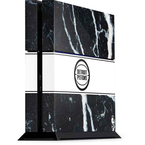 NBA Detroit Pistons Marble PlayStation PS4 Skins