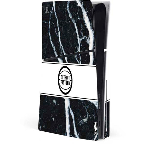 NBA Detroit Pistons Marble PlayStation PS5 Skins