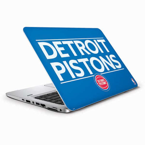 NBA Detroit Pistons Standard - Blue HP Elitebook Skin